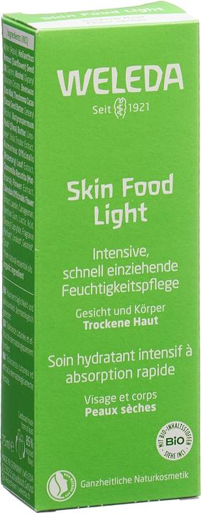 Image du produit Weleda Lumière d'aliments pour la peau (75 ml, Crème de jour)