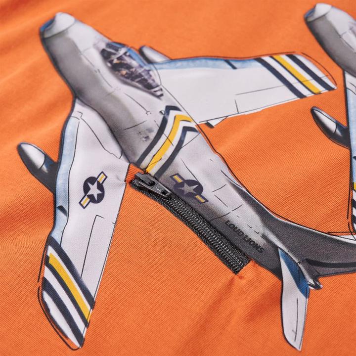 Produktbild VidaXL Kinder-Langarmshirt Dunkelorange 116,Material: 100 (116)