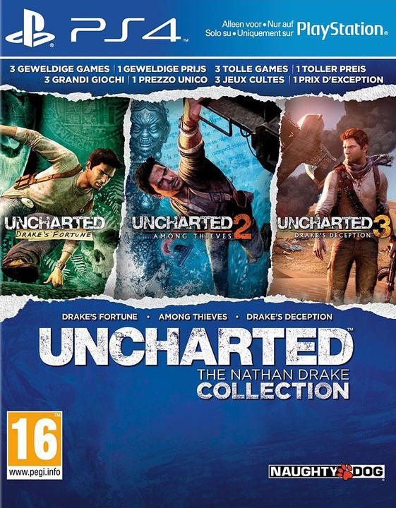 Actual product image Sony PlayStation Hits: Uncharted Collection (PS4, FR)