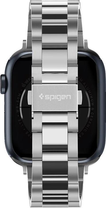 Immagine prodotto Spigen Modern Fit Band per Apple Watch Serie 38, 40, 41 mm - argento (38 mm, 40 mm, 41 mm, Acciaio inossidabile)