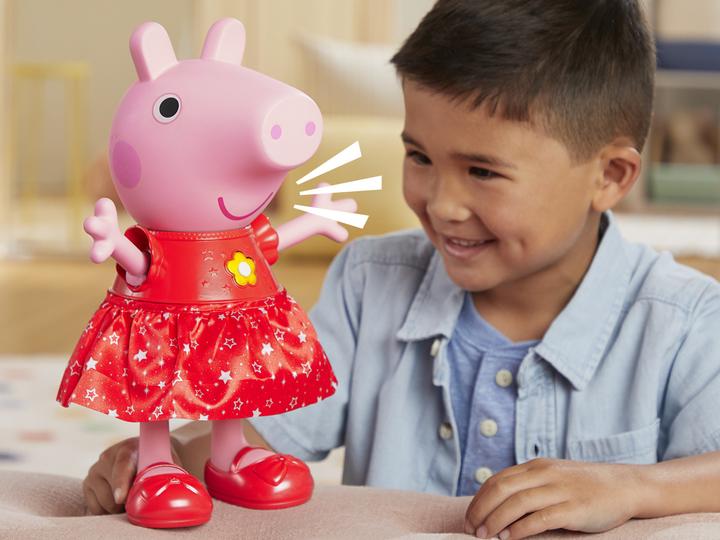 Actual product image Hasbro Peppa Pig Peppa's mud puddle party doll