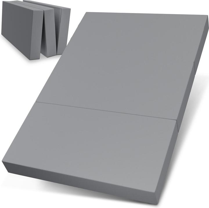 Actual product image Bestschlaf Klappmatratze, 3-teilige Faltmatratze, Reisebett, Gästematratze (140 x 195 cm, Foam core)
