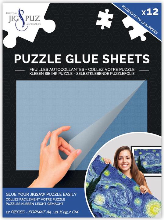 Jig & Puz Puzzle sticky sheets for 2000 pieces (2000 pieces)