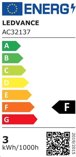 Energy Label Osram LED lamp (G4, 1.80 W, 220 lm, 1 x, F)