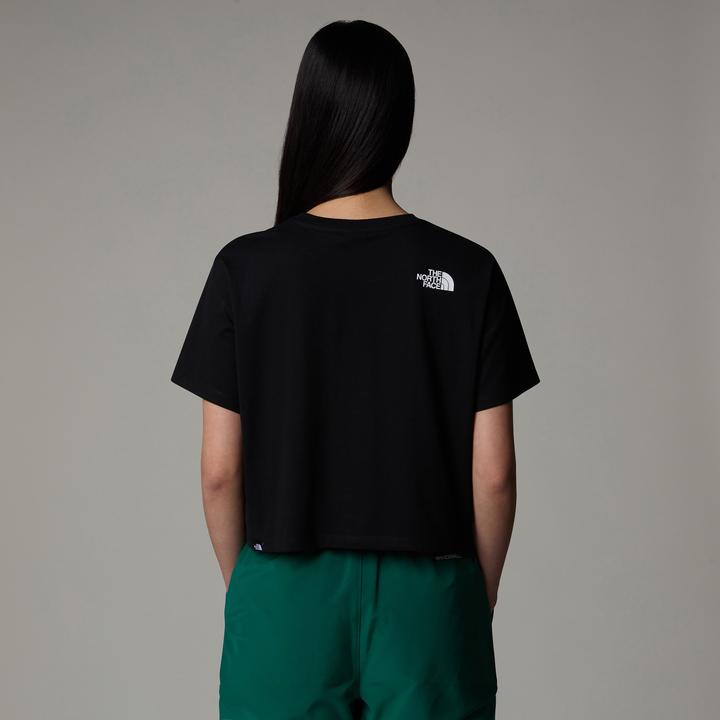 Actual product image North Face Women's Cropped Simple Dome Tee (L)