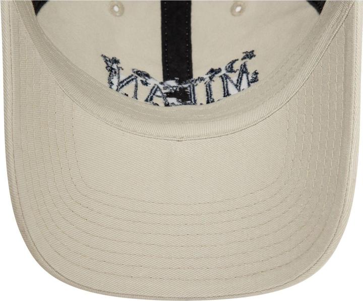 Actual product image New Era 9Twenty Adjustable Cap - SCRIBBLE AC Milan beige