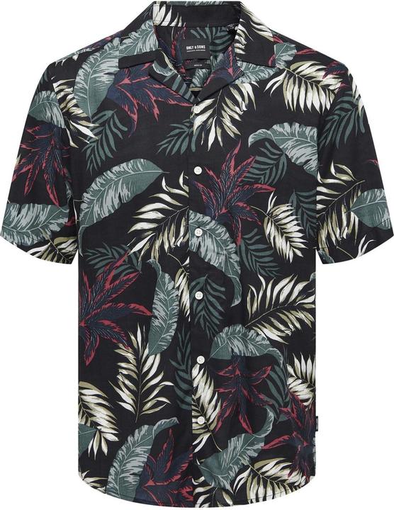 Only & Sons Normal geschnitten Resort Kragen Hemd Hemd