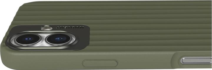 Actual product image Nudient Back Cover Bold MagSafe iPhone 16 Plus Olive Green (Apple iPhone 16 Plus)