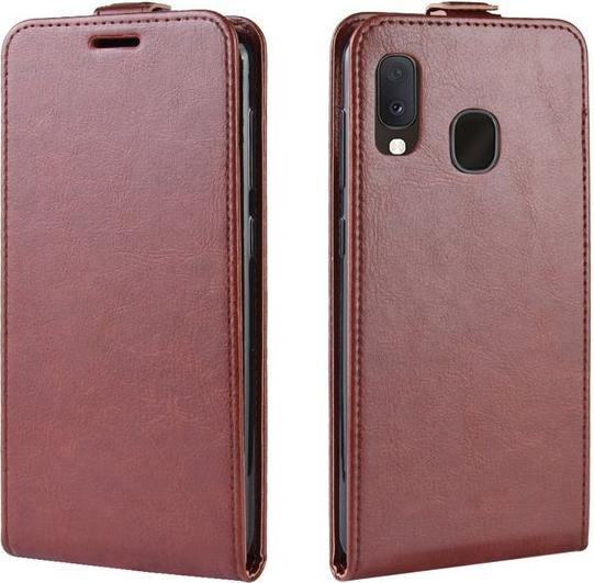 Produktbild MU Classic Leder Flipcase Hülle (Samsung Galaxy A20e)
