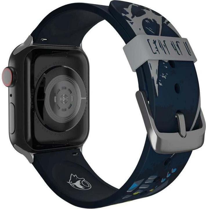 Actual product image Moby Fox Bracelet Smartwatch Star Wars Beskar Armor 22 mm (22 mm, Stainless steel, Silicone)