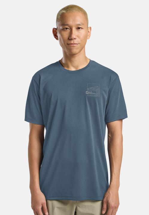 Actual product image Jack Wolfskin Vonnan Graphic T M (M)