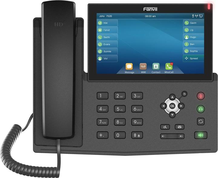 Image du produit Fanvil Téléphone IP X7 noir