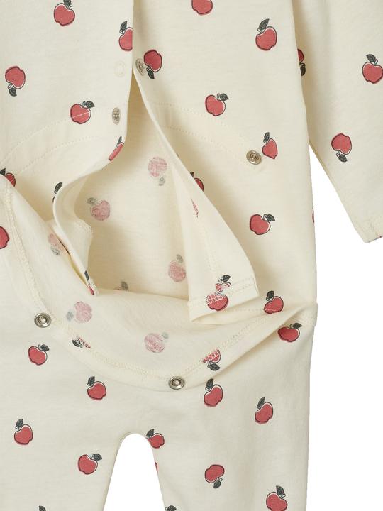 Image du produit Vertbaudet Bio-Kollektion: 2er-Pack Baby Strampler mit Apfelmotiven (50)