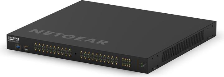 Actual product image Netgear PoE+ Switch AV Line M4250-40G8F-PoE+ 48 Port (48 Ports)