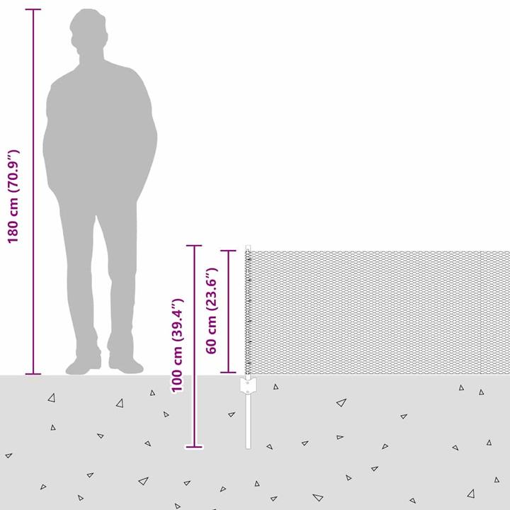 Produktbild VidaXL Gartenzaun
