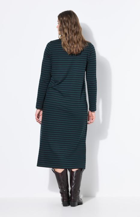 Produktbild Studio Untold Maxikleid, A-Line, Jersey mit Ringeln, Langarm (46, 48)