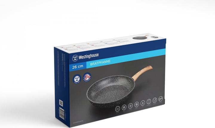 Immagine prodotto Westinghouse Padella in legno e marmo (26 cm, Padella per friggere)