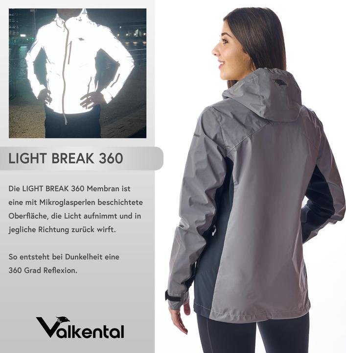 Produktbild Valkental Funktionale & reflektierende Softshelljacke für Outdooraktivitäten - Damen (XXL)