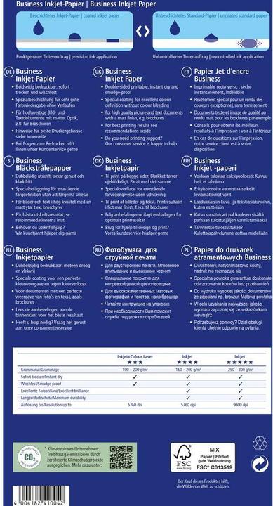 Produktbild Avery Superior Inkjet Papier (150 g/m², 100 x, A4)