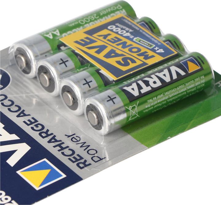 Actual product image Varta Akku Ready2Use Mignon AA, 4er Pack inklusive AccuCell Akkubox (4 pcs., AA, 2600 mAh)