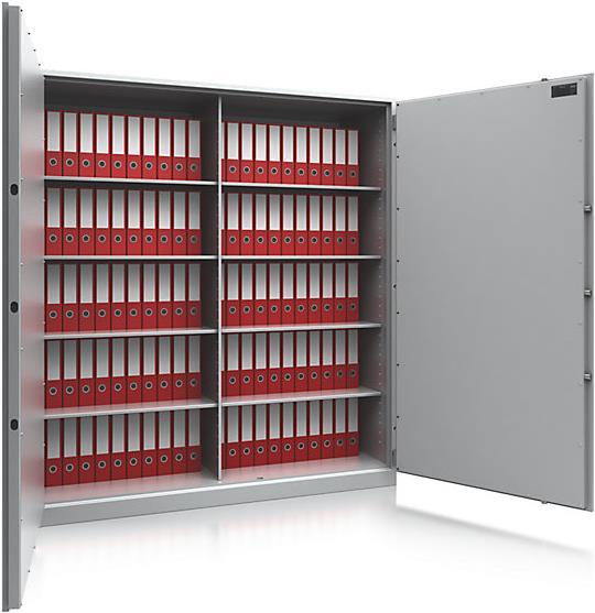 Actual product image kaiserkraft Steel cabinet, fire-proof (183 x 55 x 195 cm)