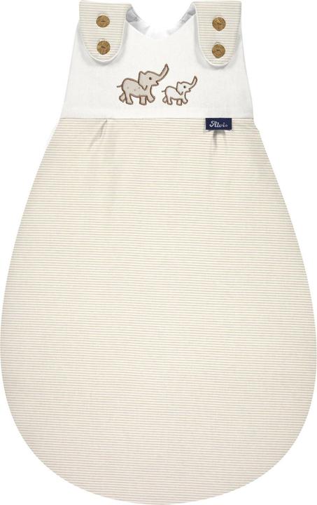 Produktbild Alvi Baby-Ganzjahresschlafsack Mäxchen Olifant Gr. 68/74 (74 cm, Ganzjahr)