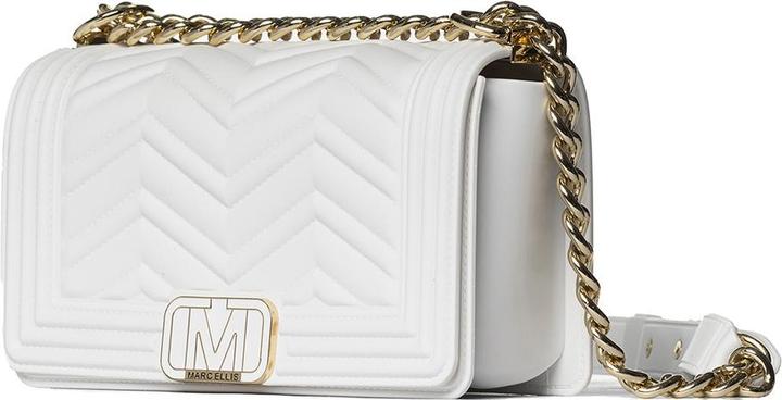 Marc Ellis Damen Schultertasche - Modell Roxane - 100% Gummi - 25.0 X 15.0 X 8.0 Cm