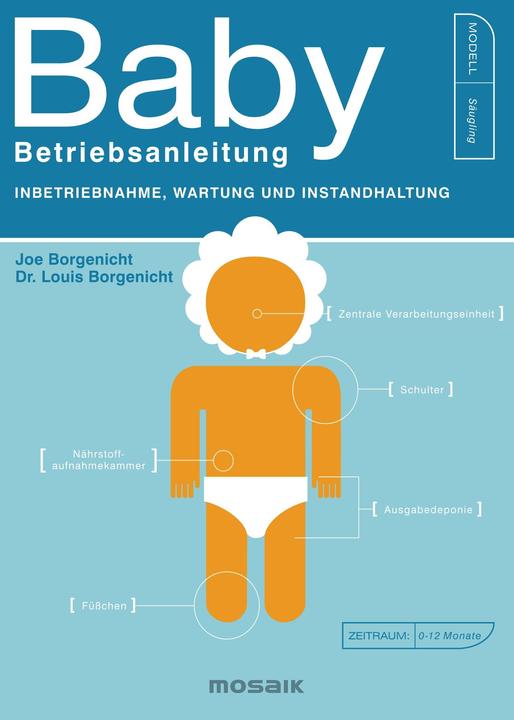 Actual product image Baby Betriebsanleitung (German, Joe Borgenicht, 2014)