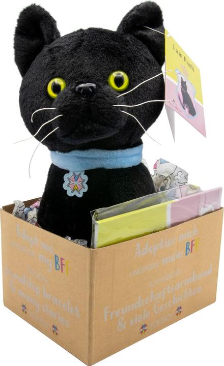 Actual product image Maja von Hohenzollern Pauli Adopt Me Plush 18 cm With Plush Bracelt And Story Book With 6 Stories (Language: German And Ro