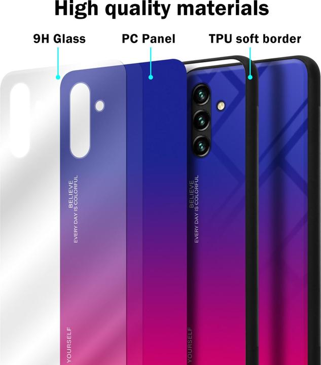 Immagine prodotto Cadorabo Manicotto per vetro in TPU a 2 colori (Samsung Galaxy A13 5G)