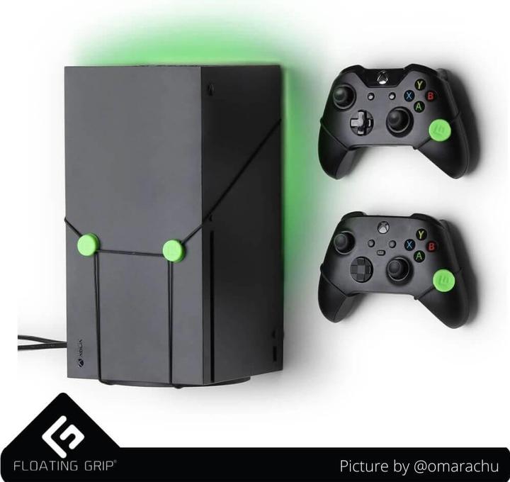 Actual product image Floating Grip Led Wire Light with USB Green (PS4)