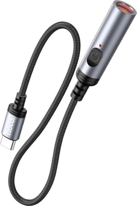 Produktbild Hoco Cable cigarette lighter for Type C UA30 0,3 m black (0.30 m)