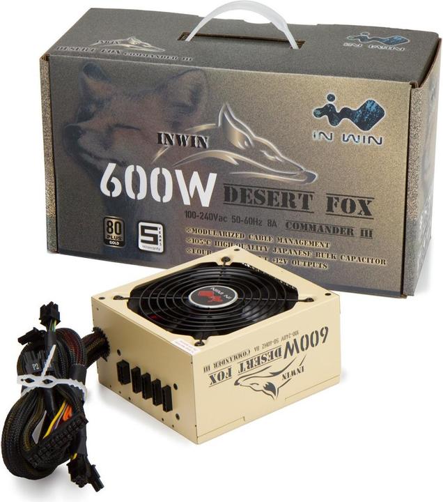 Actual product image In Win DESERT FOX Commander III (600 W)