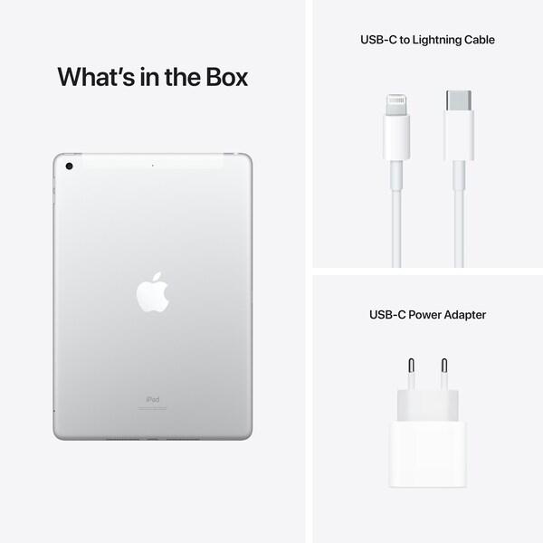 Image du produit Apple iPad 2021 (9. Gen) (4G, 10.20", 64 Go, Silver)