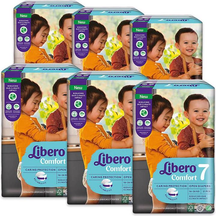Produktbild Libero Comfort (Gr. 7, Monatsbox, 126 Stück)