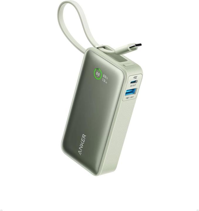 Productafbeelding Anker 545 Nano Power Bank 10000mAh PD 30W groen (10000 mAh, 30 W, 30 Wh)