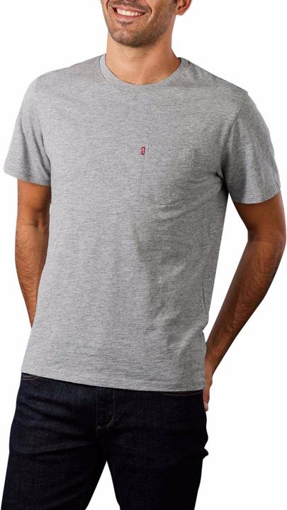 Levis Classic Pocket T-Shirt chisel grey heather