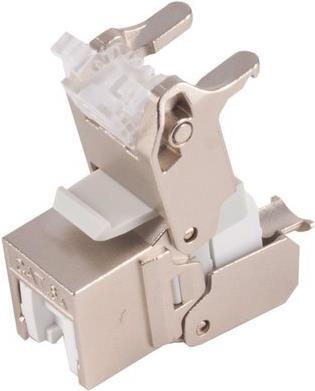 Produktbild Shiverpeaks S/CONN maximum connectivity Netzwerk Adapter-Keystone cat.6A, STP, ClampFix, werkzeuglos