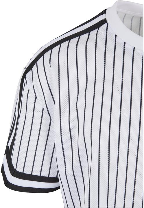 Actual product image Urban Classics Oversized Striped Mesh Tee - 138093 (3XL)