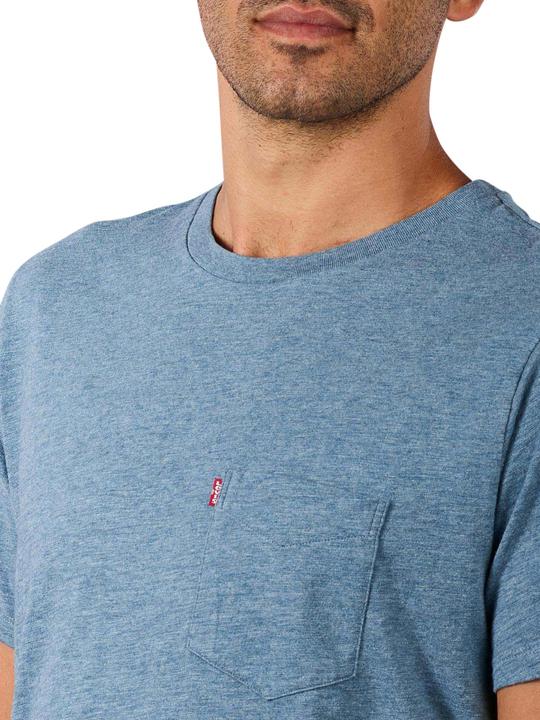 Immagine prodotto Levis Classic Pocket T-Shirt lavaggio indaco heather (S)