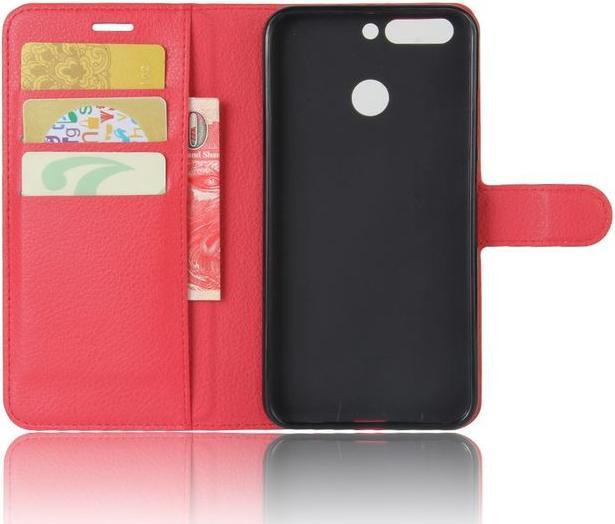 Actual product image MU Classic Litchi Leather Bookcover Series (Honor 8 Pro)