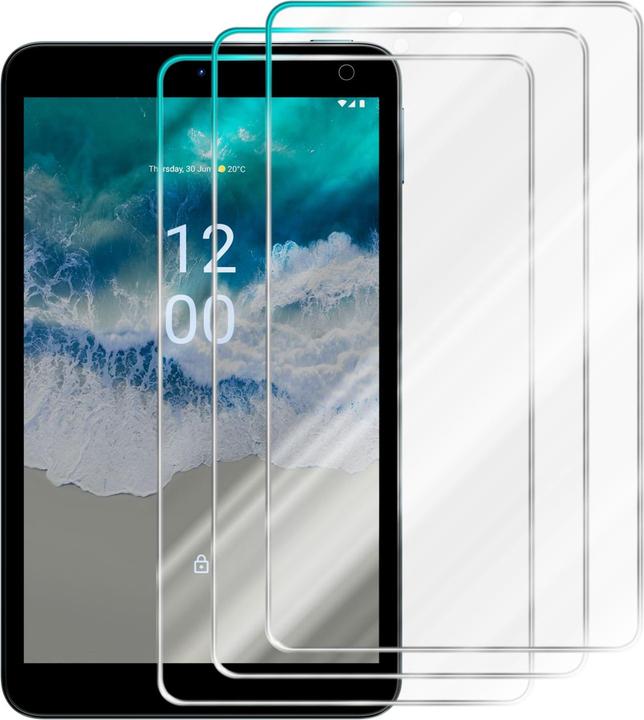 Produktbild Cadorabo Display Schutzglas Folie für Nokia T10 3er Pack (3 Stück, T10)