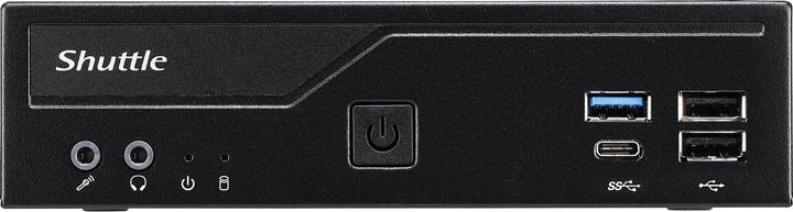 Produktbild Shuttle Barebone XPC slim DH610S Black (Intel Core i3)