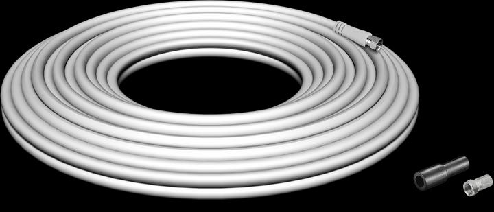 Immagine prodotto Megasat 100146 Cavo coassiale 20 m F Bianco (110 dB, Cavi antenna)