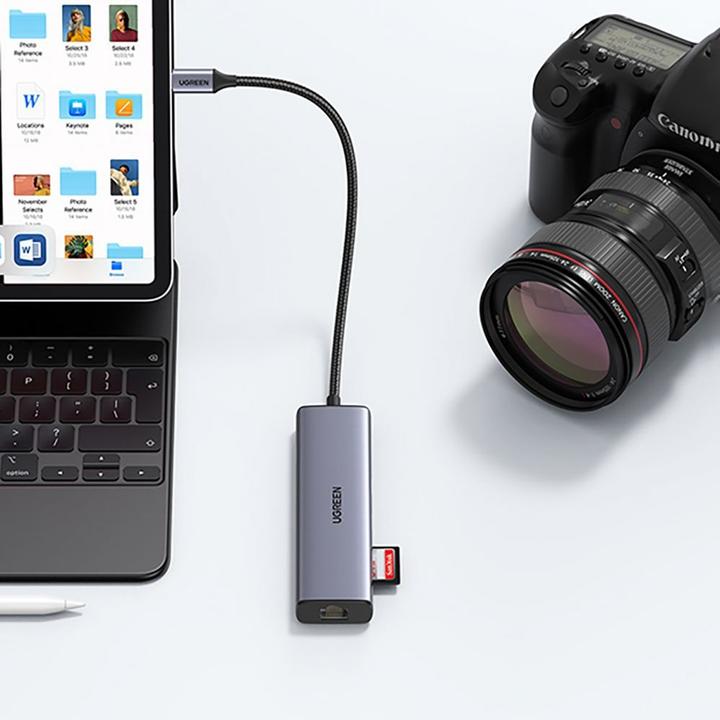Actual product image Ugreen USB Hub 3.0 (USB-C, 5 Ports)