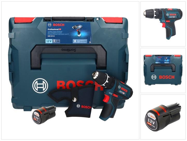 Bosch Professional GSB 12V-15 (Akkubetrieb)