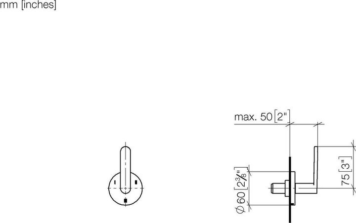 Produktbild Dornbracht Dornb Fertigmontageset META f UP-Dreiwege-Umst. 36210661 chr