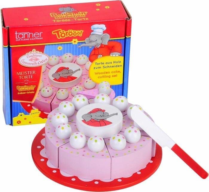 Actual product image Tanner Benjamin Blümchen cake for cutting
