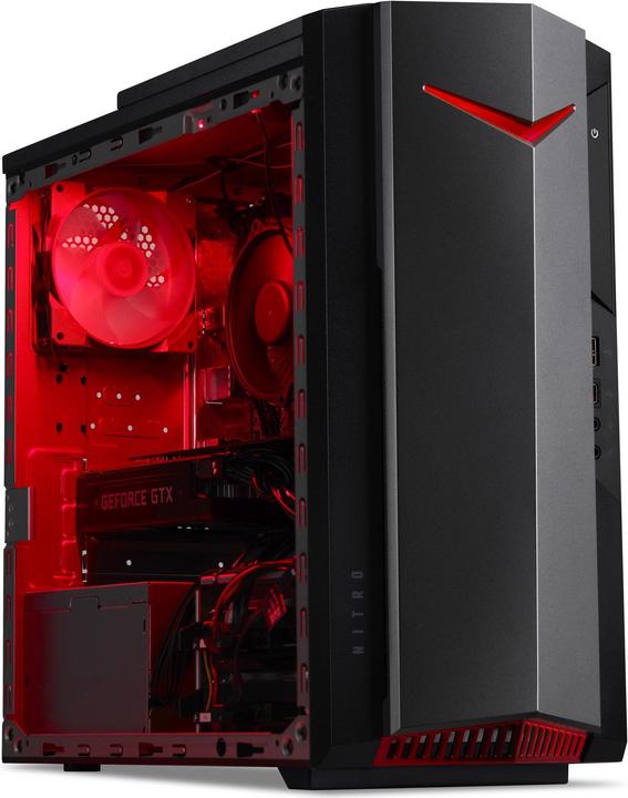 Produktbild Acer Nitro 50 N50-620 (Intel Core i7-11700F, 16 GB, 1000 GB, GeForce RTX 3060 Ti)