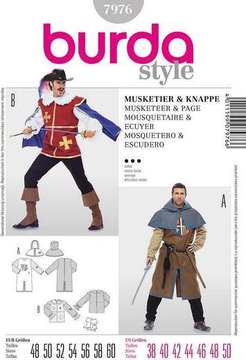 Produktbild Schnittmuster Musketier Knappe